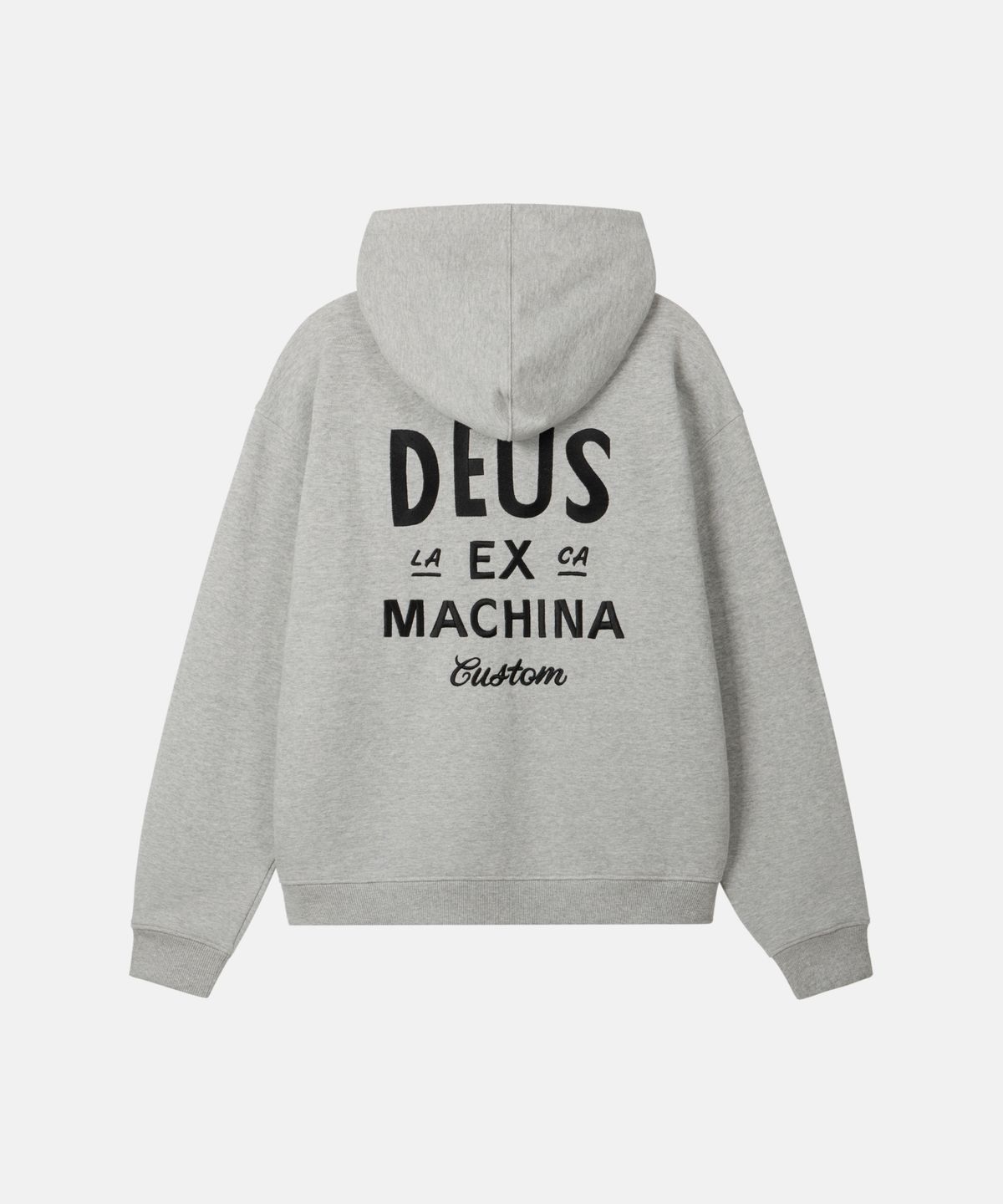 데우스 엑스 마키나(DEUS EX MACHINA) Custom Zip Hoodie_M/Grey