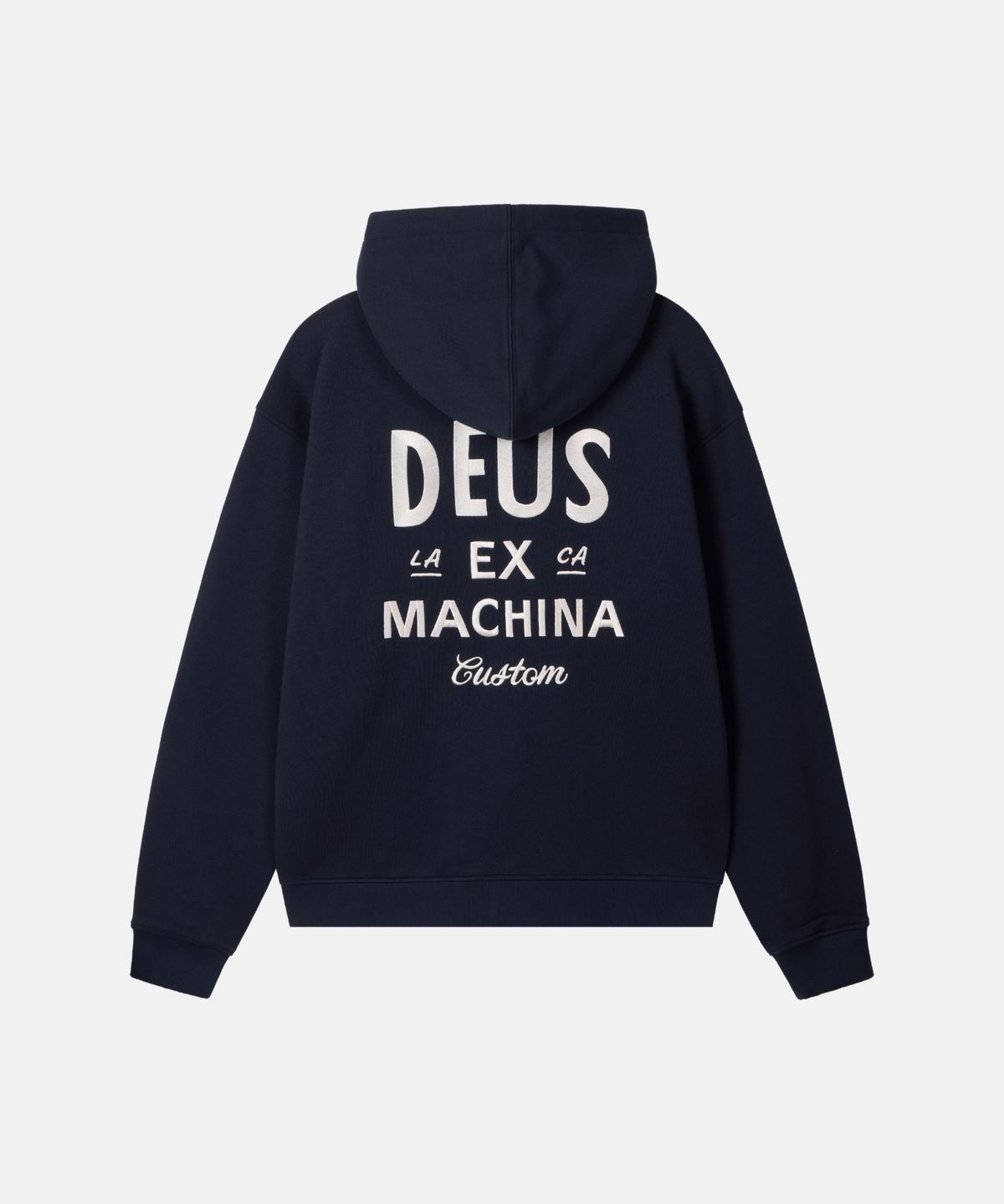 데우스 엑스 마키나(DEUS EX MACHINA) Custom Zip Hoodie_Dark Navy