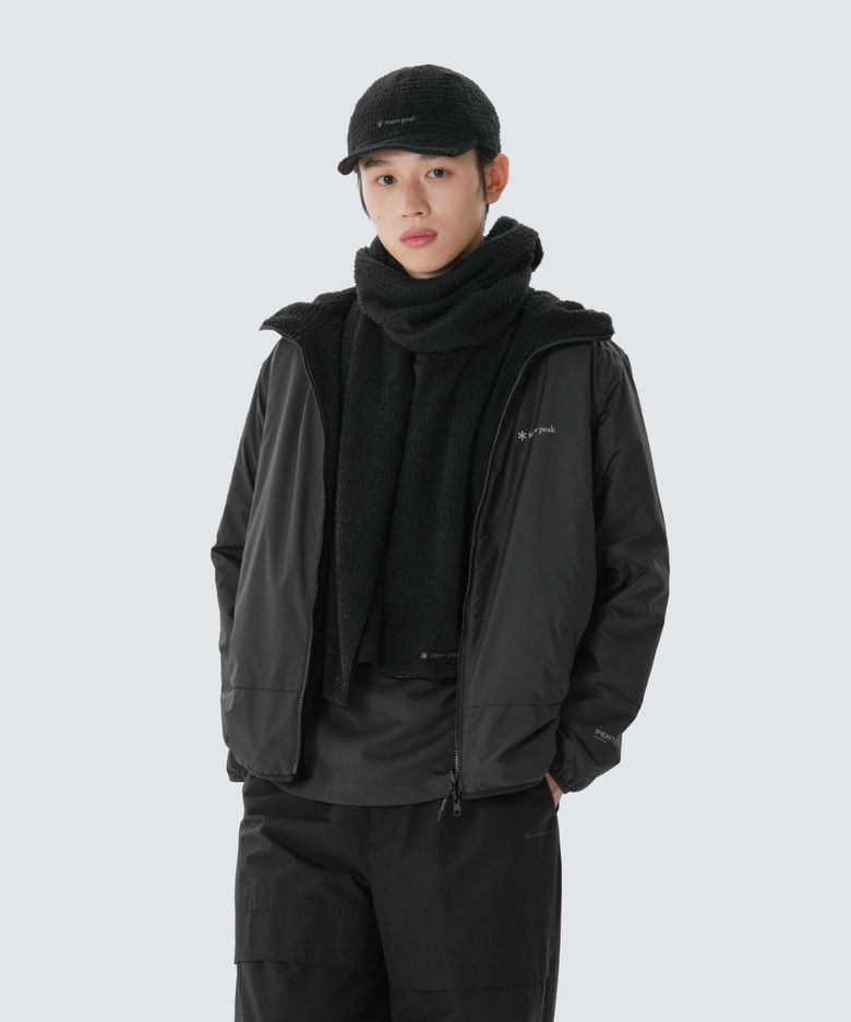 퍼텍스 폴라텍 알파 리버시블 후드 자켓 (S26WMTJK50) Black