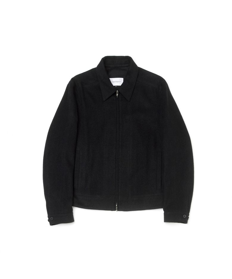 Drizzler Jacket Gauze Wool Black