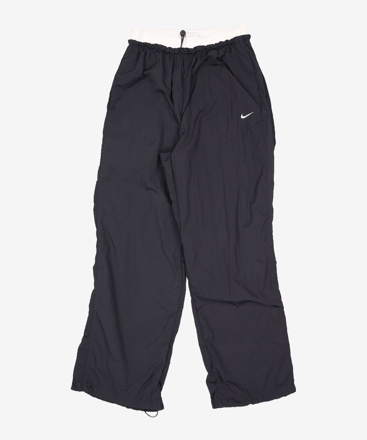 나이키(NIKE) 스포츠웨어 루즈 핏 하이웨이스트 패러슈트 팬츠 W - 블랙:초크:화이트 / IF0335-010 M