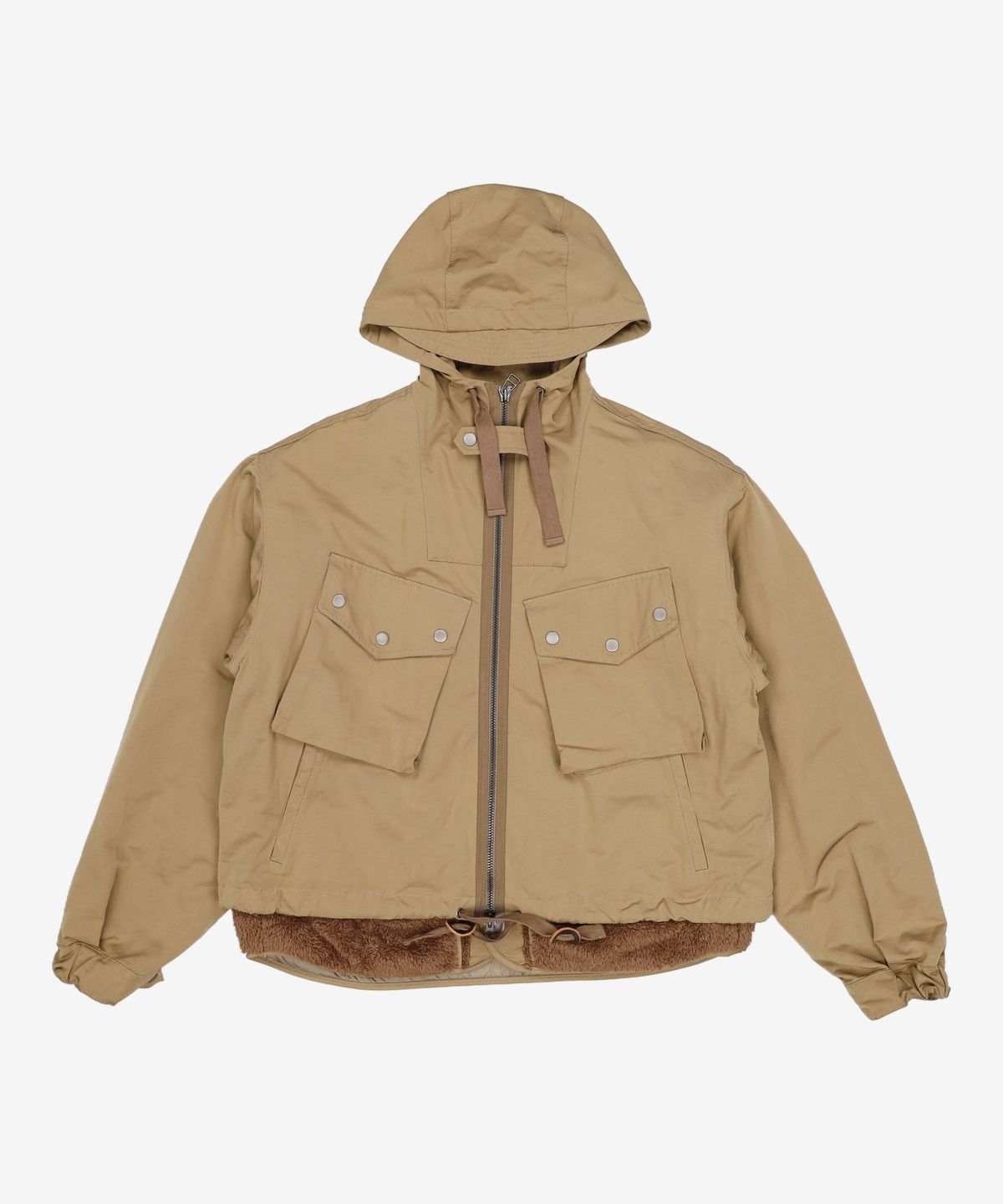 프리즘웍스(FRIZMWORKS) SMOCK HOODED PARKA 002 _ TAN L