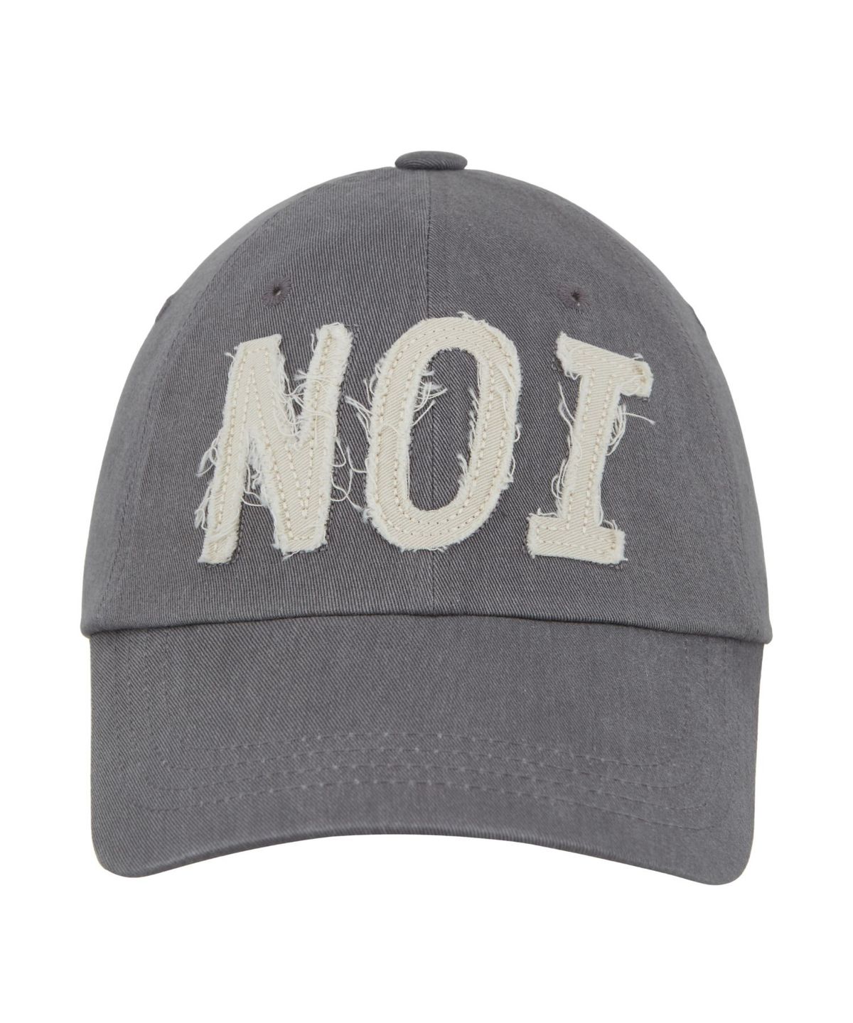 노이쉬(NOISCHE) NOI Frayed Cap  NOI 프레이드 캡 Charcoal