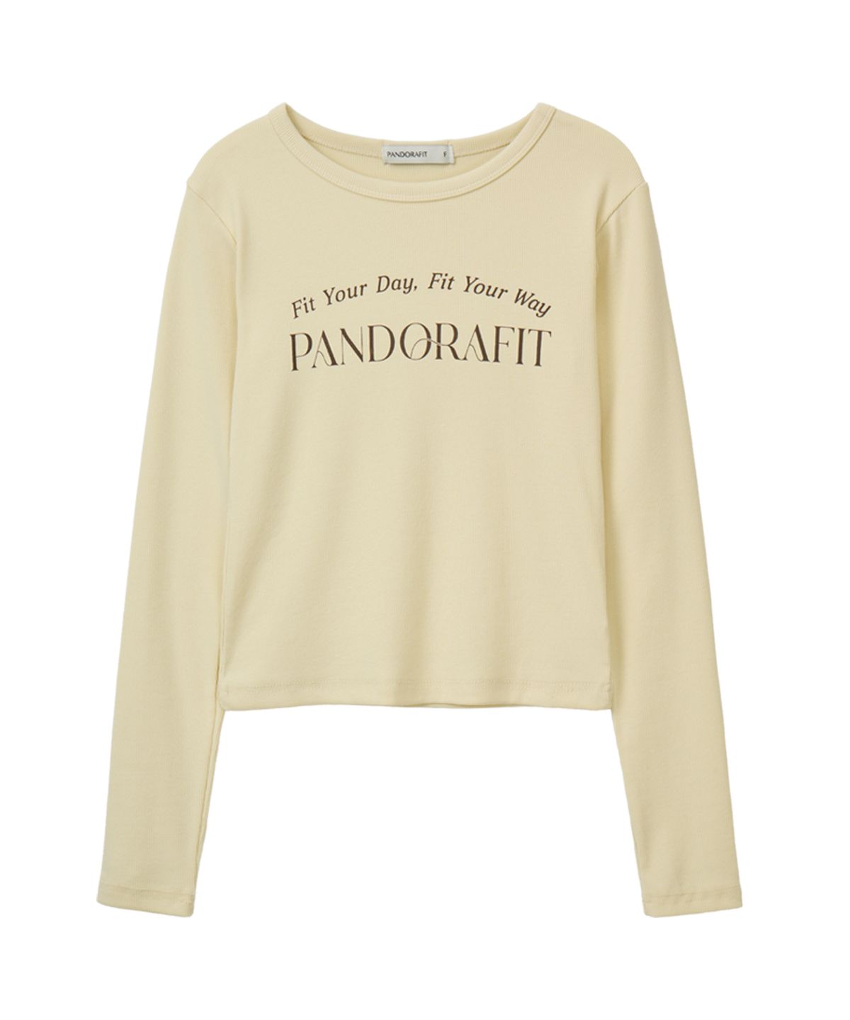 판도라핏(PANDORAFIT) Record T-shirts (Yellow)