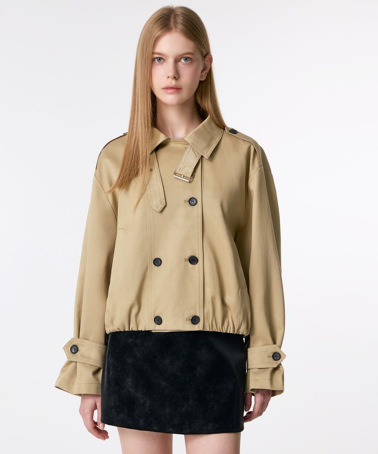 Salt Trench Jacket (Beige)