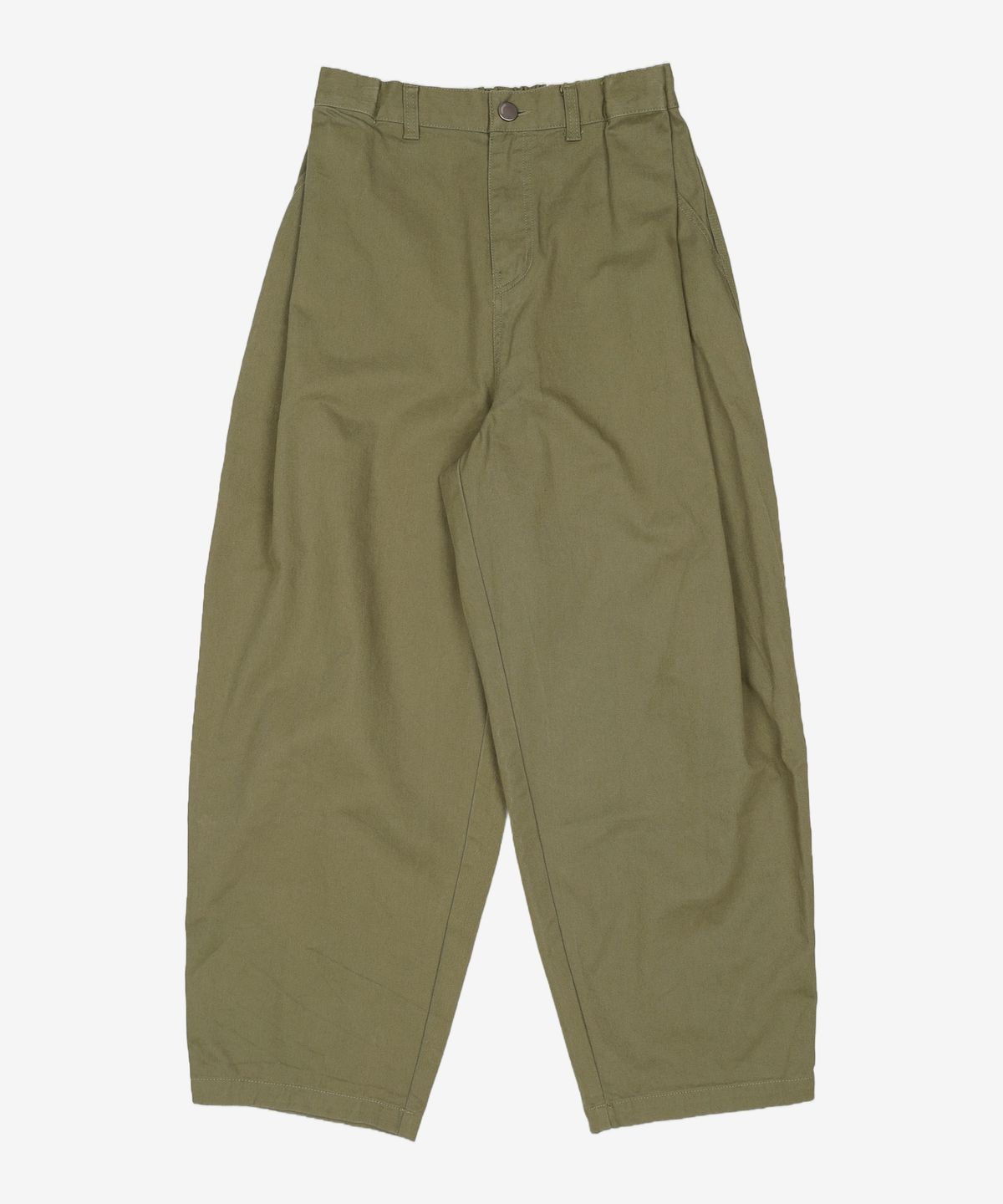 사운즈라이프(SOUNDSLIFE) [SS22 SOUNDSLIFE] Steady Balloon Snap Pants Khaki L