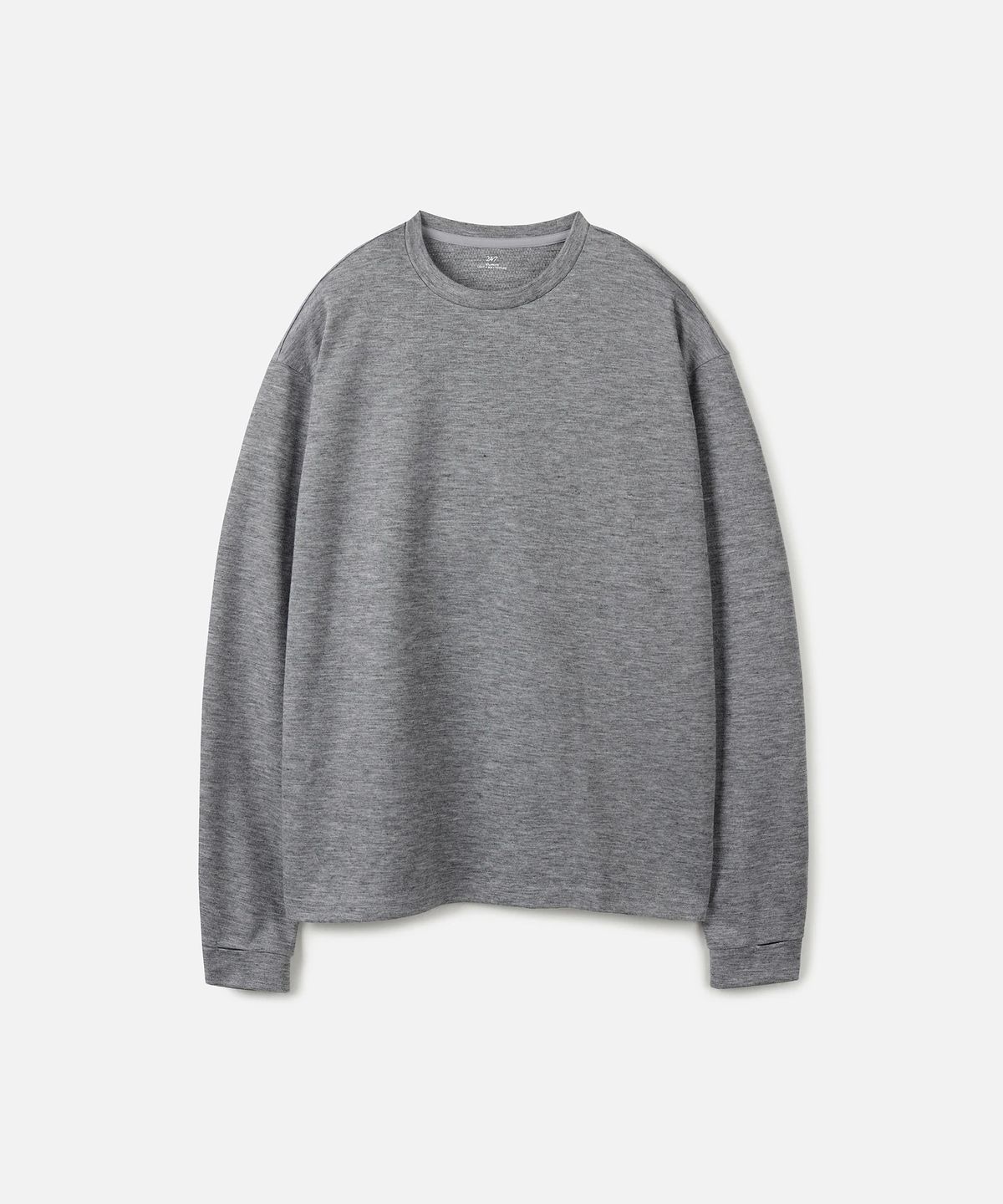 247시리즈(247SERIES) SOLARLITE 롱 슬리브 MELANGE GRAY