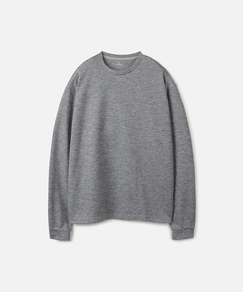 SOLARLITE 롱 슬리브 MELANGE GRAY