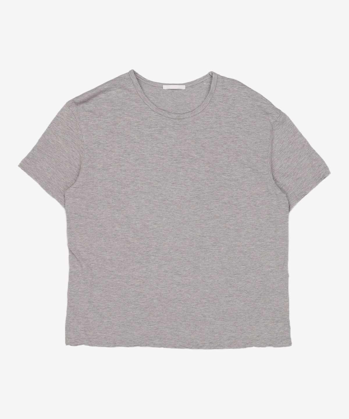 다이브인(DIVEIN) SLUB TEXTURE T-SHIRTS (MELANGE GRAY) 0