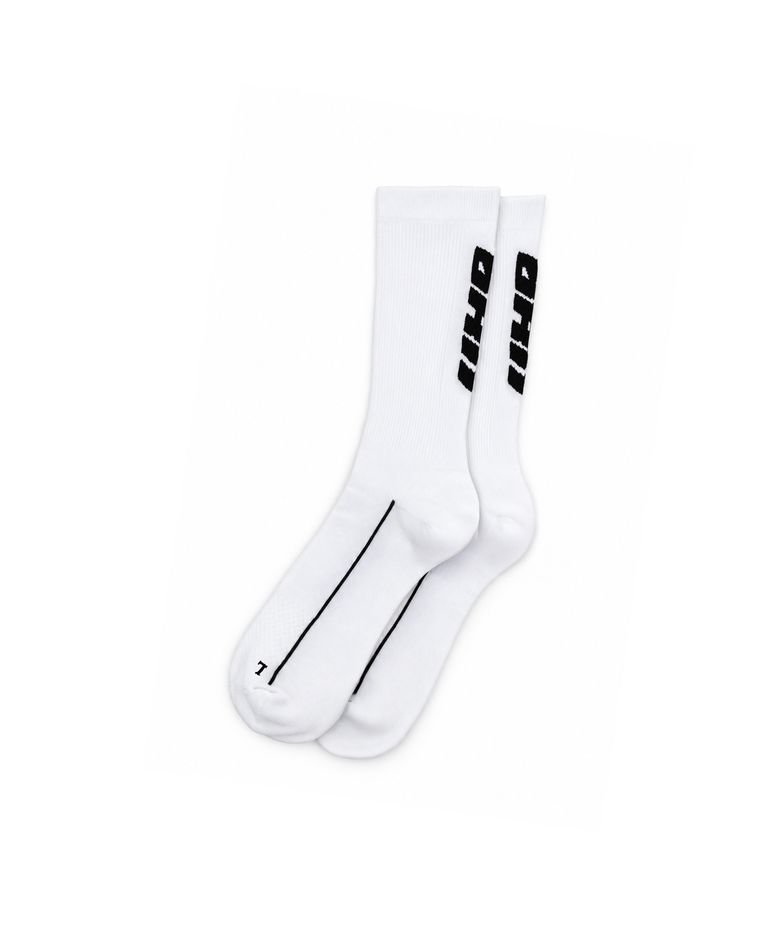 BRN VENTILATION RUNNING SOCKS [WHITE]