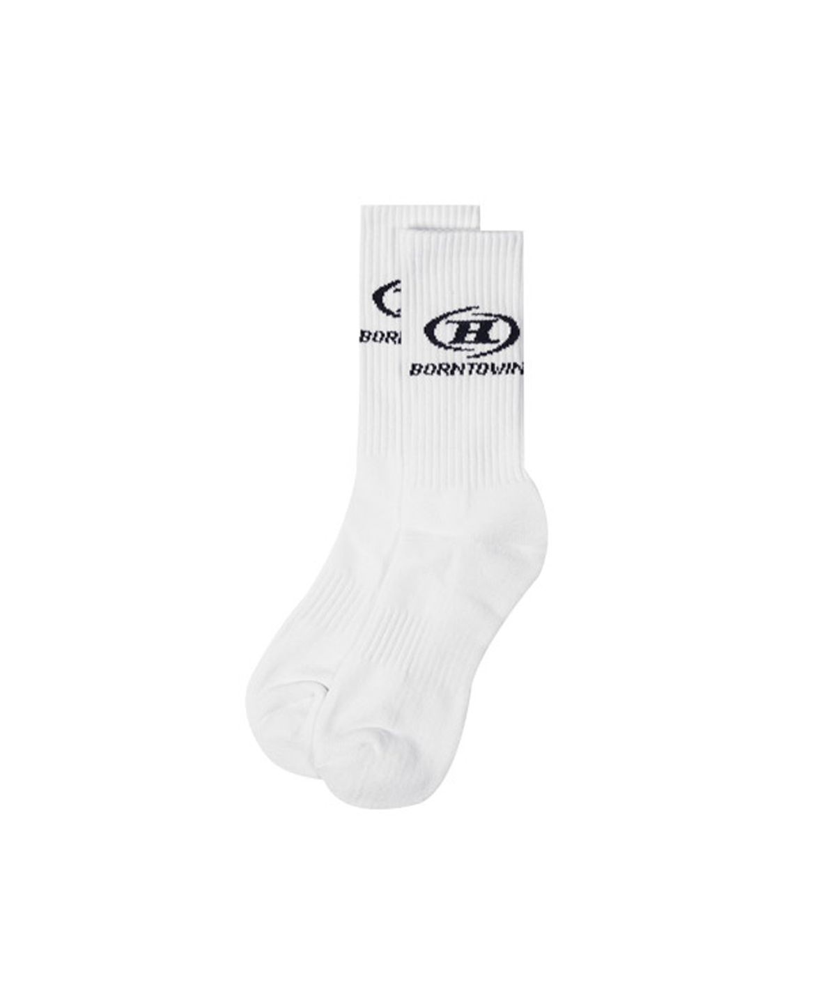 본투윈(BORN TO WIN) SYMBOL B LOGO SOCKS [WHITE]
