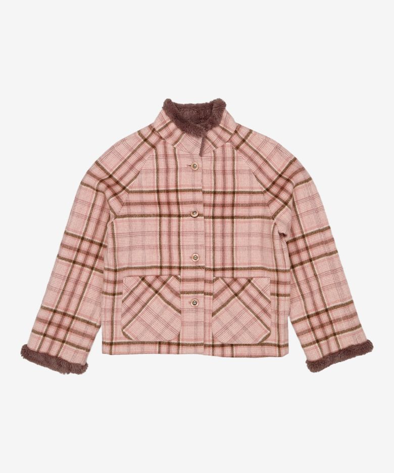 FUR POINT SHORT COAT S
