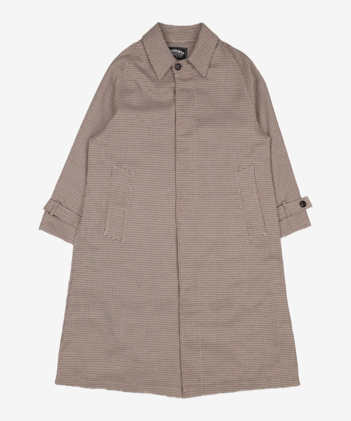 프리즘웍스(FRIZMWORKS) OVERSIZED BALMACAAN COAT _ HOUNDTOOTH S