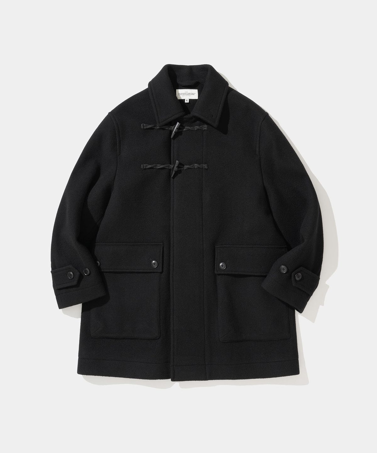 유니폼브릿지(UNIFORM BRIDGE) m59 wool duffle coat black
