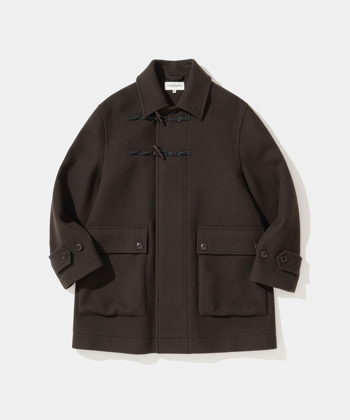 유니폼브릿지(UNIFORM BRIDGE) m59 wool duffle coat brown