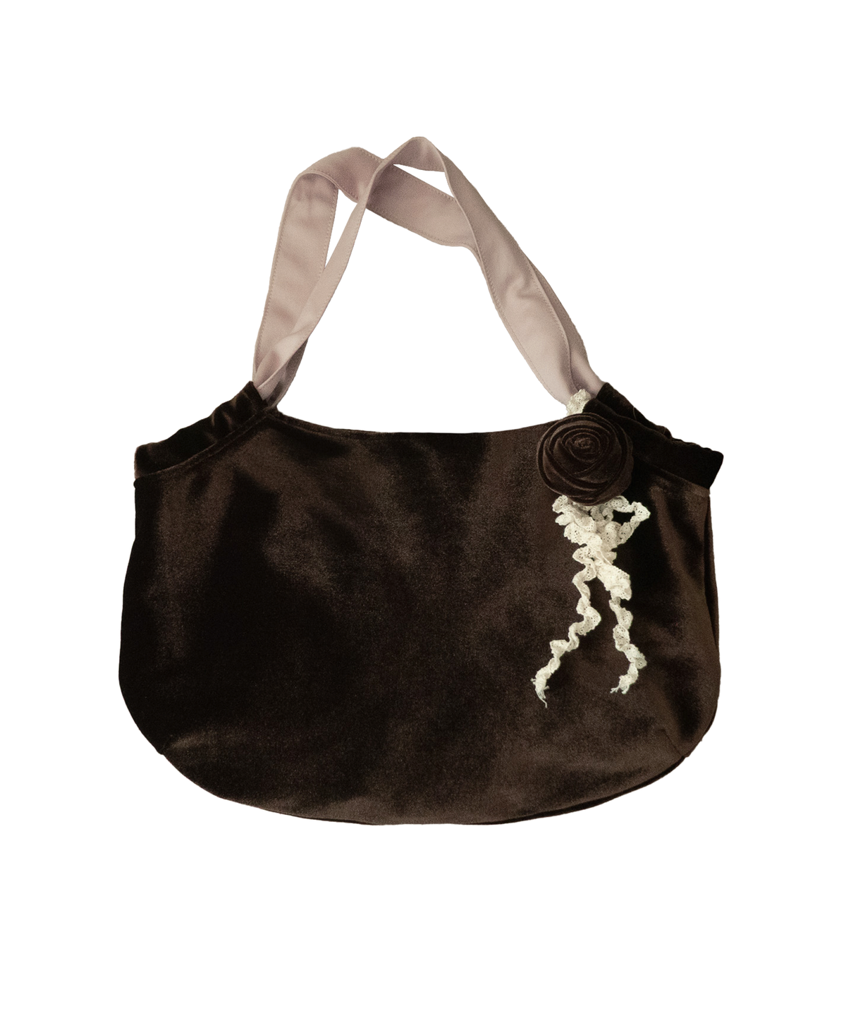 럽유이디엇(LOVEYOUIDIOT) Rose Bag - Choco