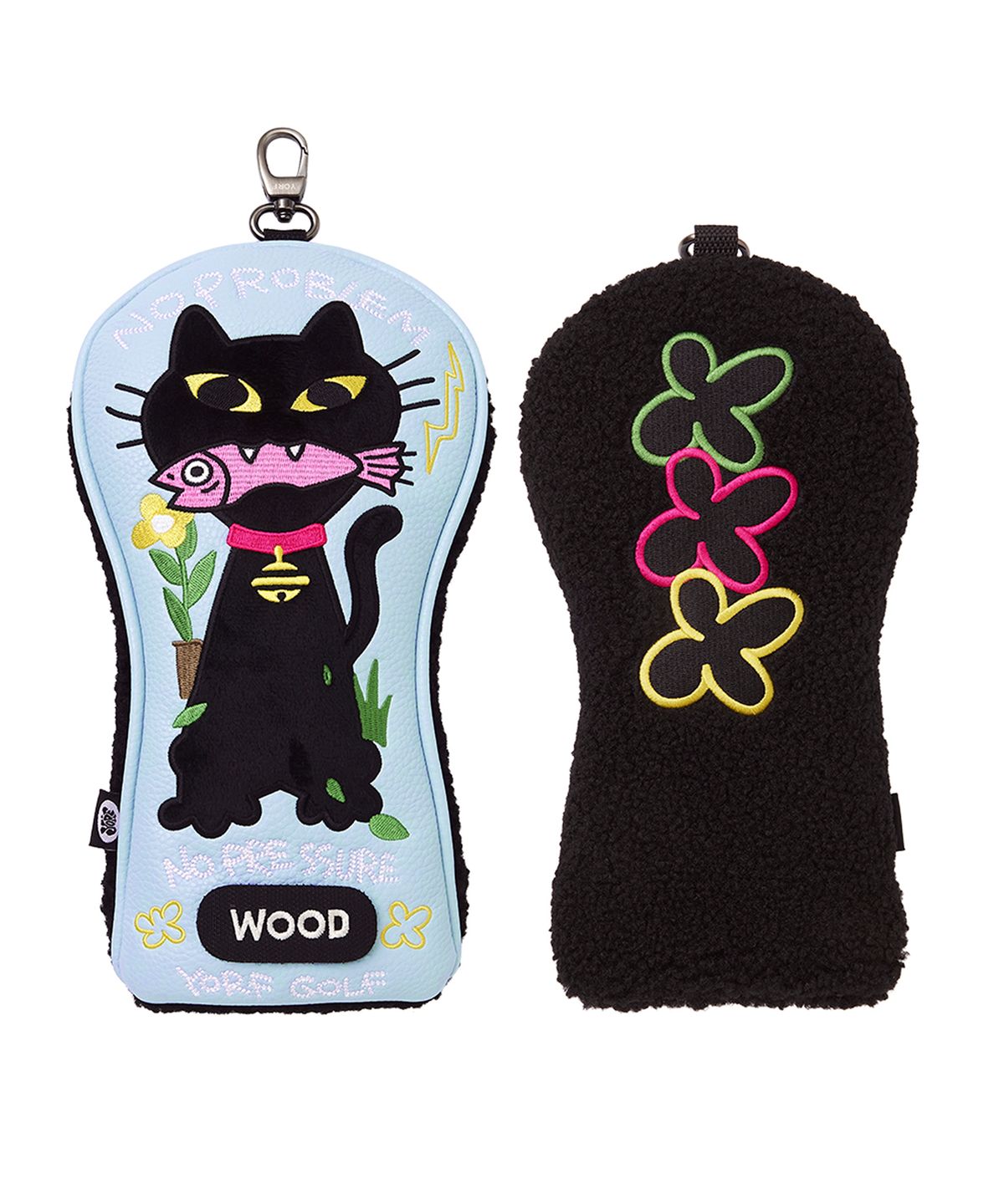 욜프(YORF) YORF HEAD COVER BLACK PANTHER WOOD 욜프 헤드커버 블랙팬서 우드