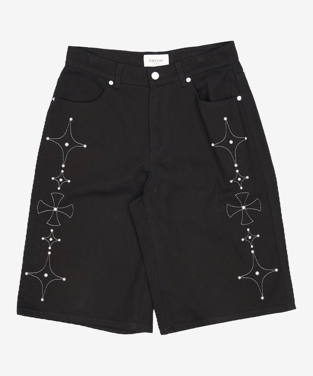 크리틱(CRITIC) GOTHIC TWILL BERMUDA PANTS BLACK M