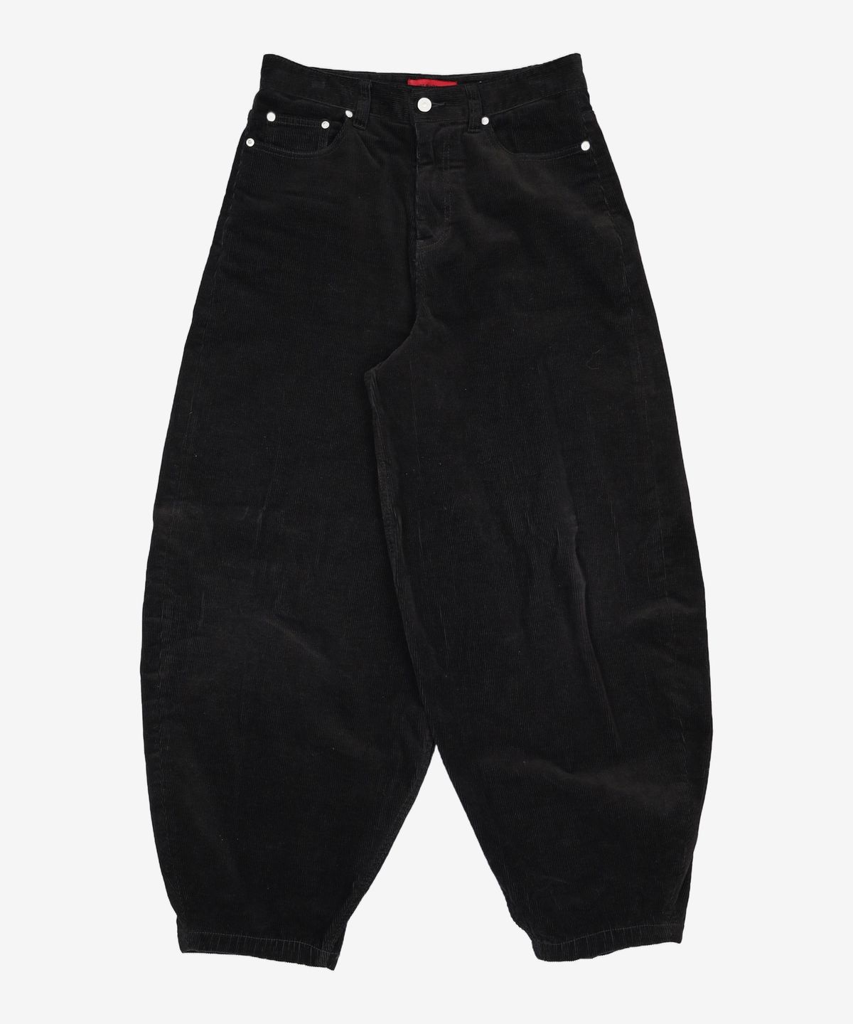 기철(KICHUL) CORD DUROY BALLOON PANTS (BLACK) M