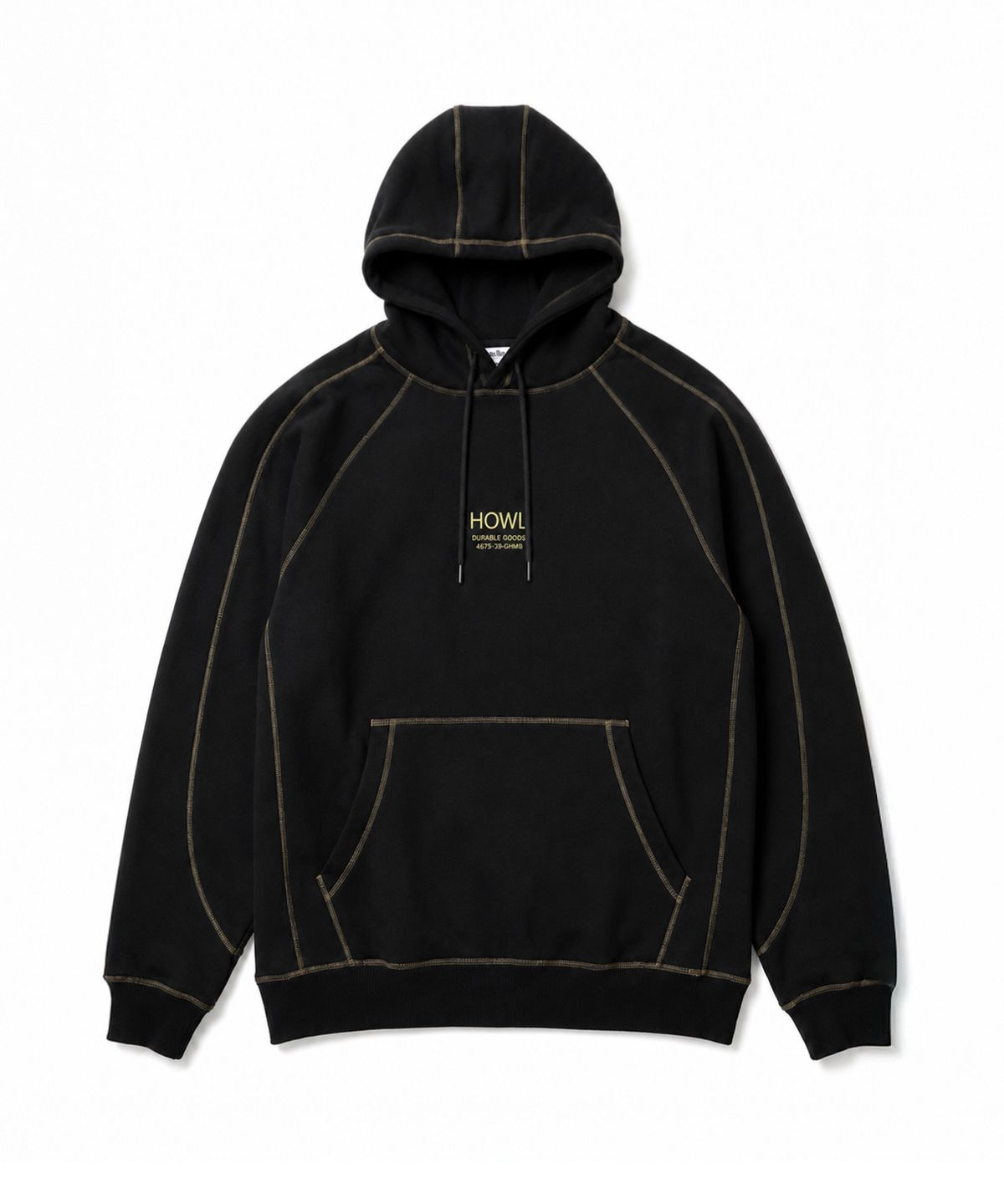 하울 서플라이(HOWL SUPPLY) DWR 로고 후디 블랙 26/27