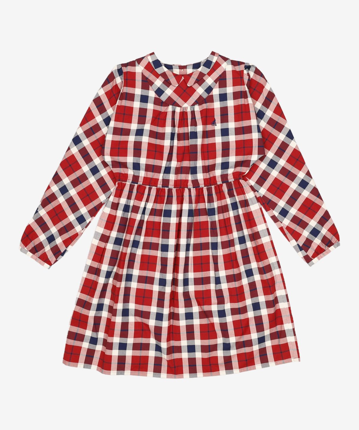 빈폴키즈(BEANPOLE KIDS) 레드 체크 플레어 원피스 (BI1771G036) 165