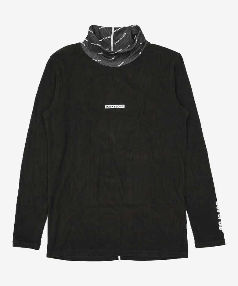 M MICRO FLEECE PTN POINT HIGH NECK INNER XL