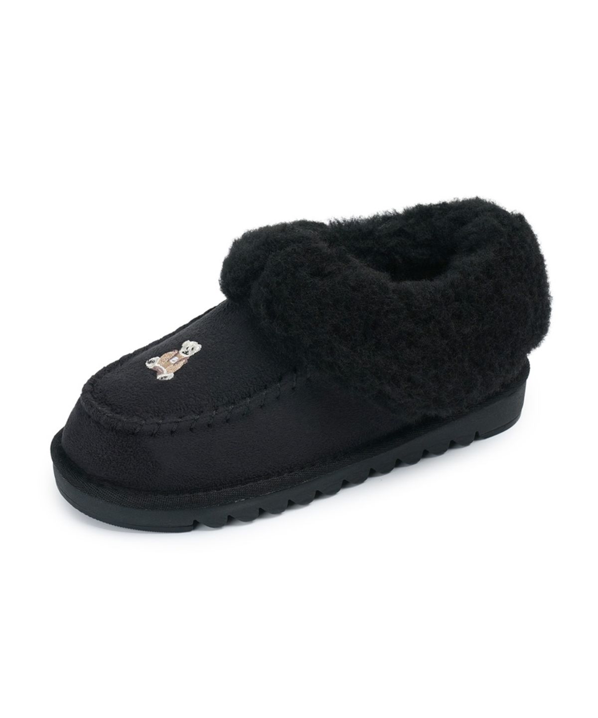 베어파우(BEARPAW) ADDISON KIDS 양털슬리퍼 블랙 (K2912001QD-K)