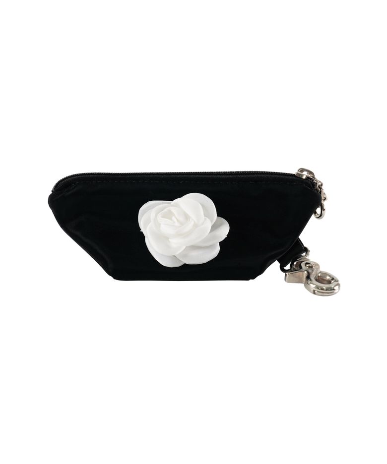 로즈 미니 키링 파우치 / Rose mini keyring pouch
