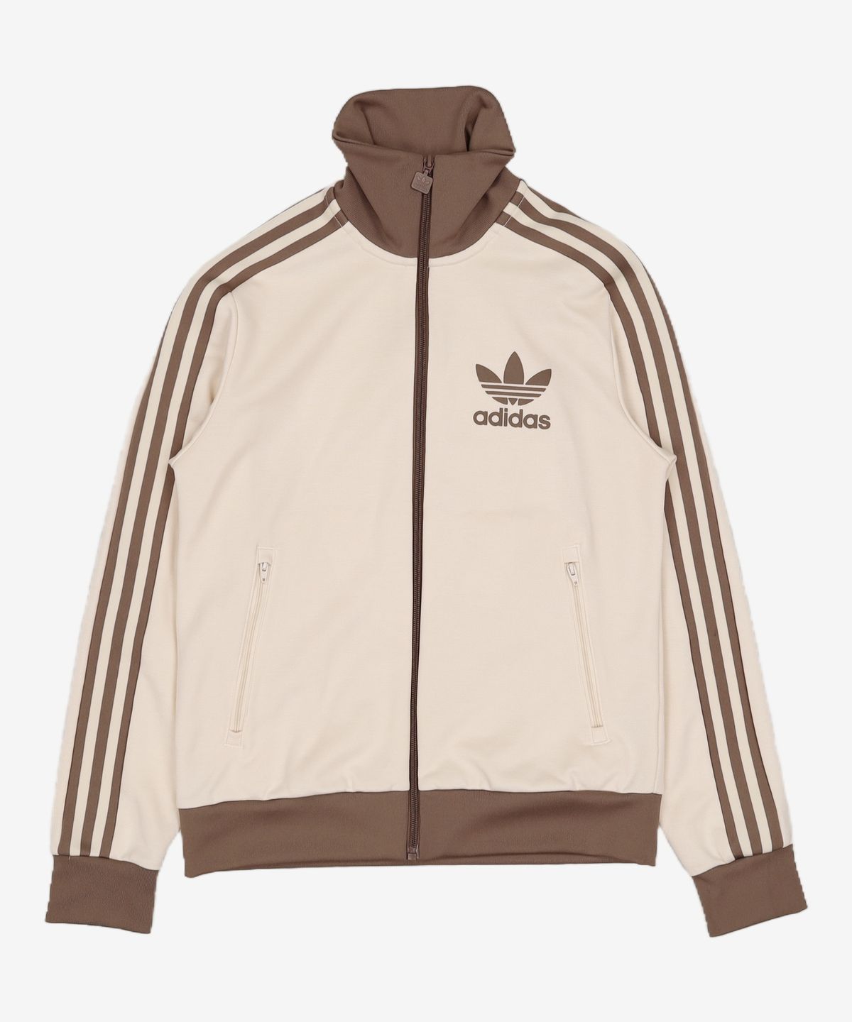아디다스(ADIDAS) 베켄바우어 트랙탑 - 원더화이트:트레이스브라운 / JC5807 S