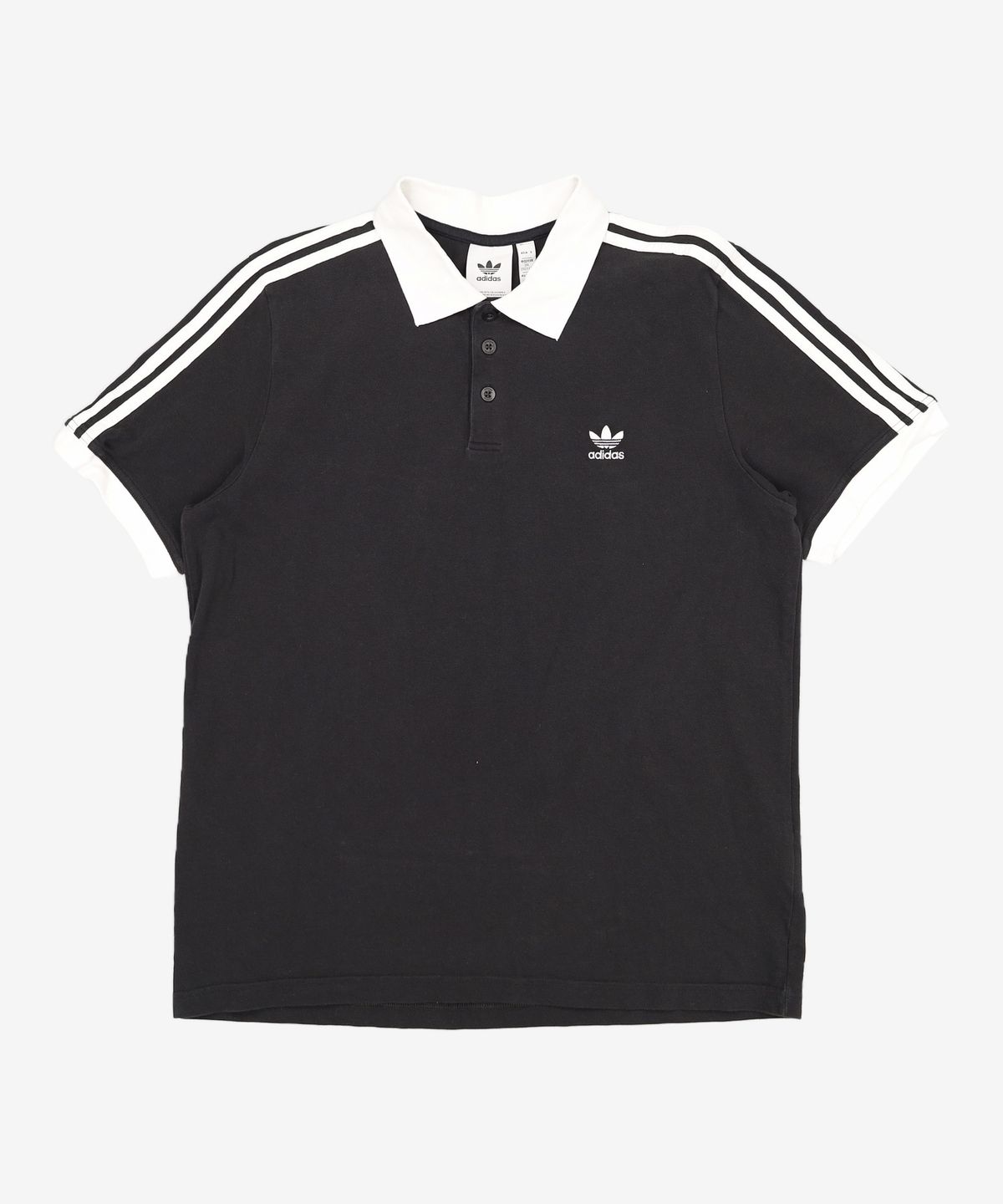 아디다스(ADIDAS) 3S 폴로 셔츠 - 블랙 / IL2501 XXL