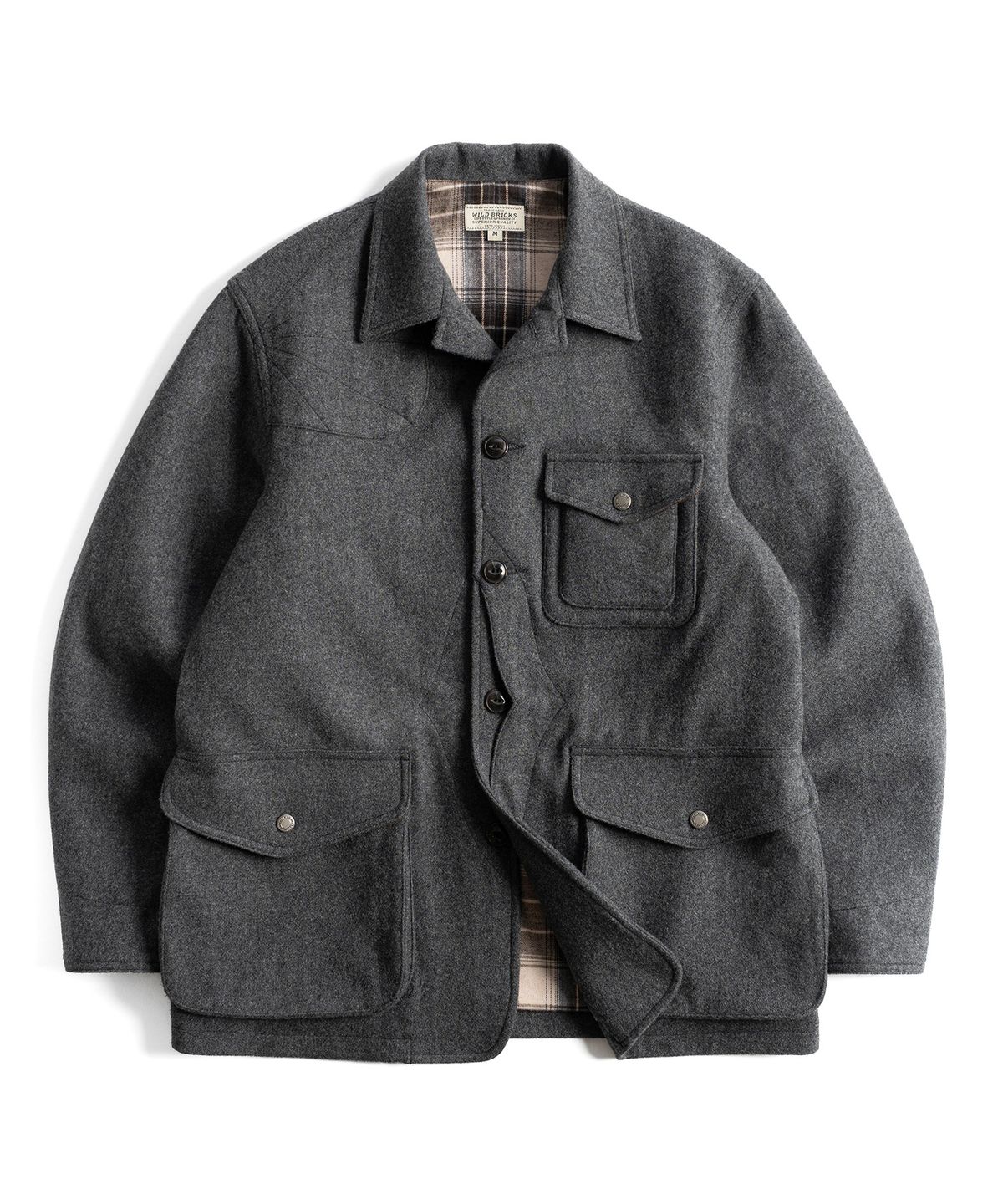 와일드 브릭스(WILD BRICKS) W26 UPLAND HUNTING JACKET (grey)
