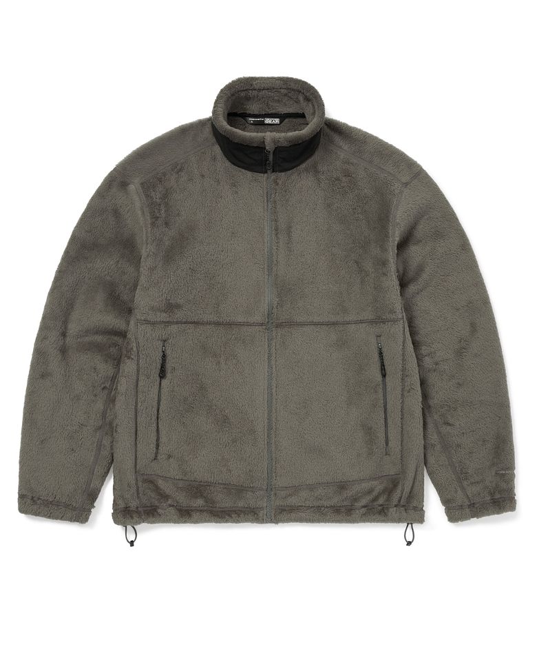 POLARTEC High Loft Fleece Jacket Grey