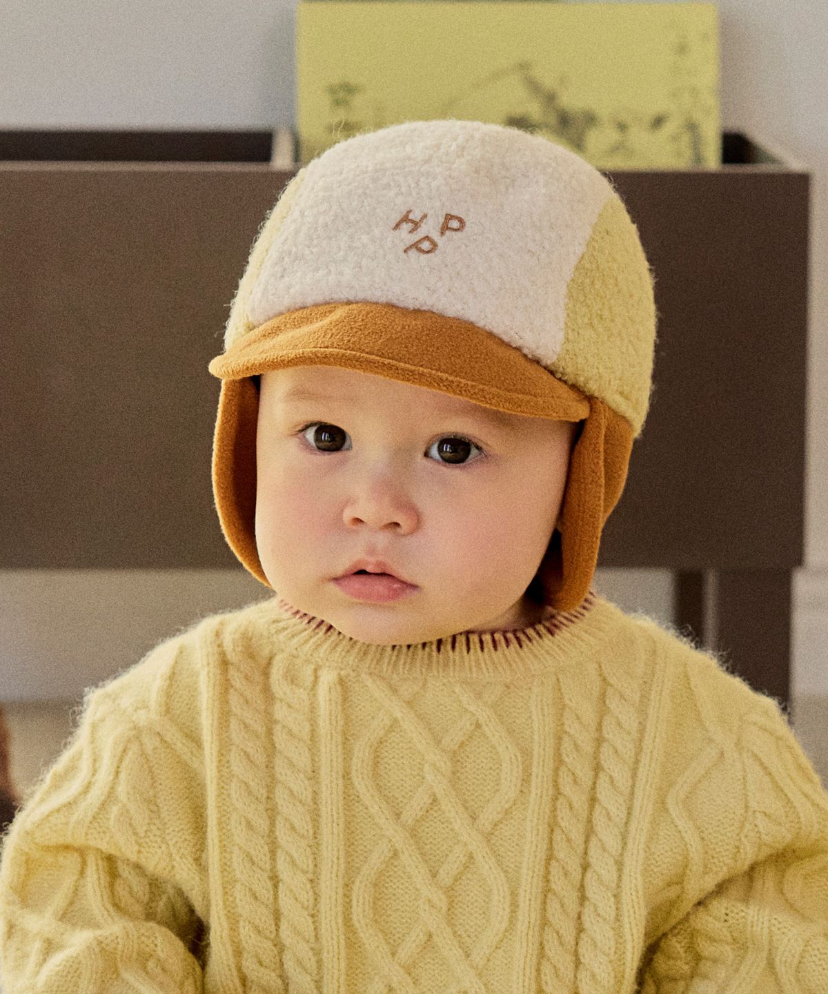 해피프린스(HAPPY PRINCE) 테디 방한 플랩캡