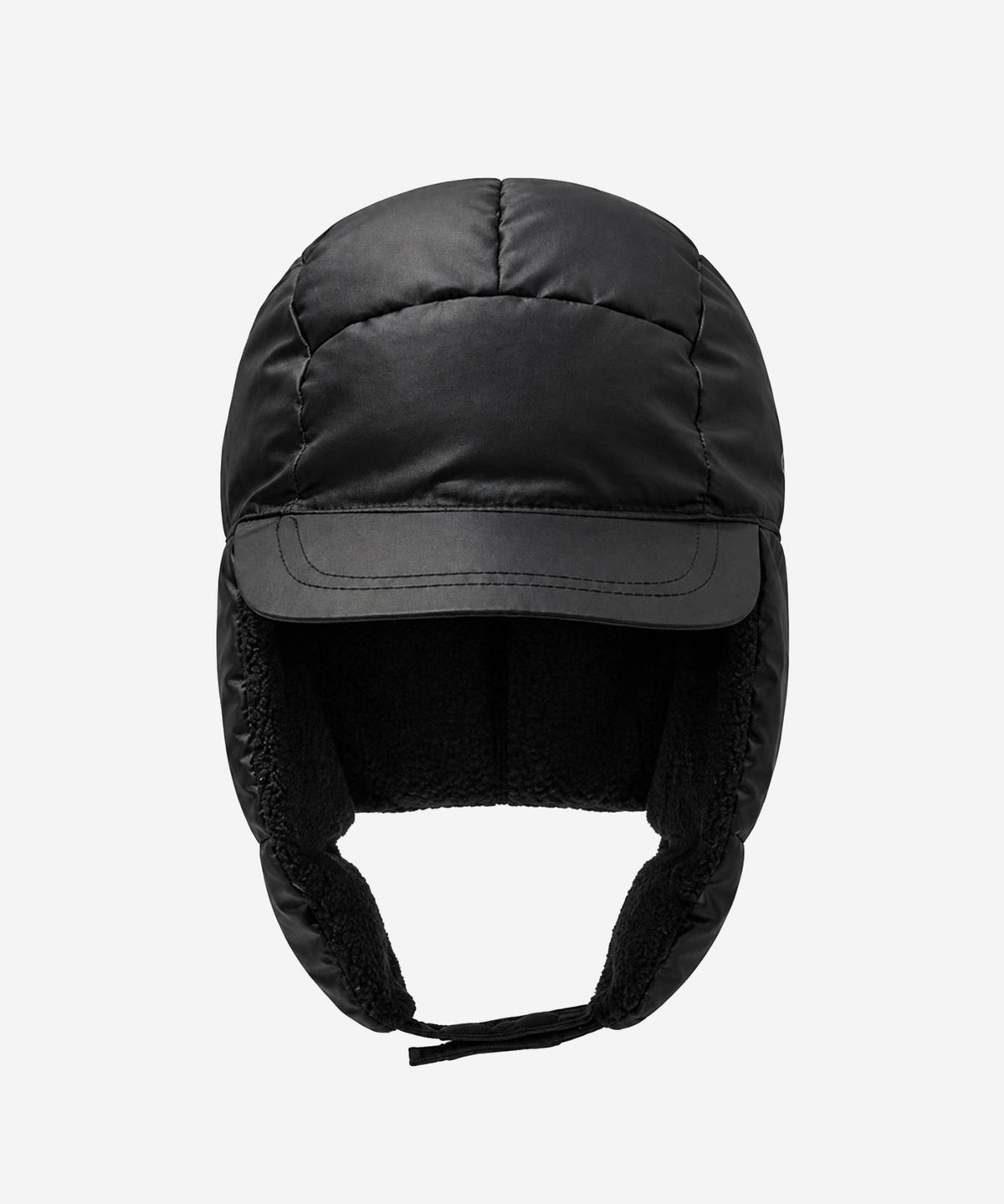 러스트앤스톤(RUSTANDSTONE) 패딩 이어플랩 햇 블랙 Padding Earflap Hat Black