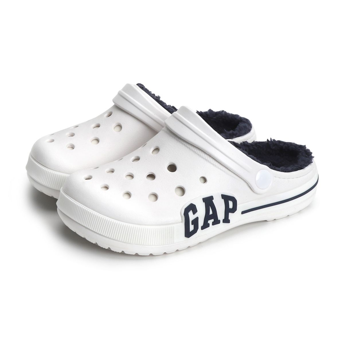 갭 키즈(GAP KIDS) 토이 퍼 방한샌들 화이트