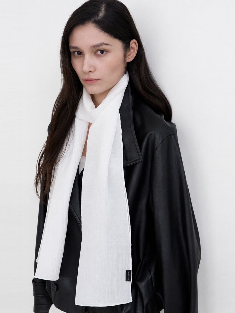 Sheer long muffler_3color