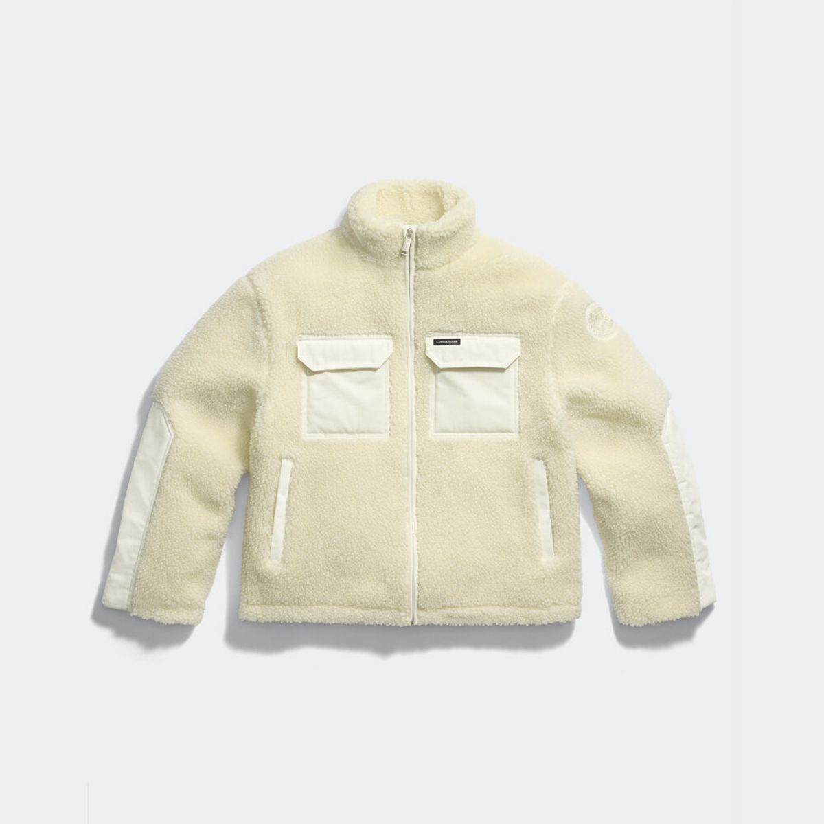 캐나다구스(CANADAGOOSE) 남성 헤리어 플리스 자켓(Cream)_Q266AMJT01CRN