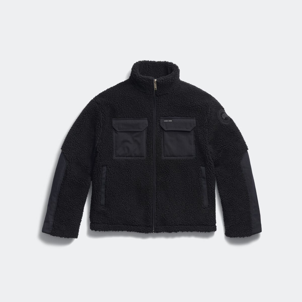 캐나다구스(CANADAGOOSE) 남성 헤리어 플리스 자켓(Black)_Q266AMJT01BKN