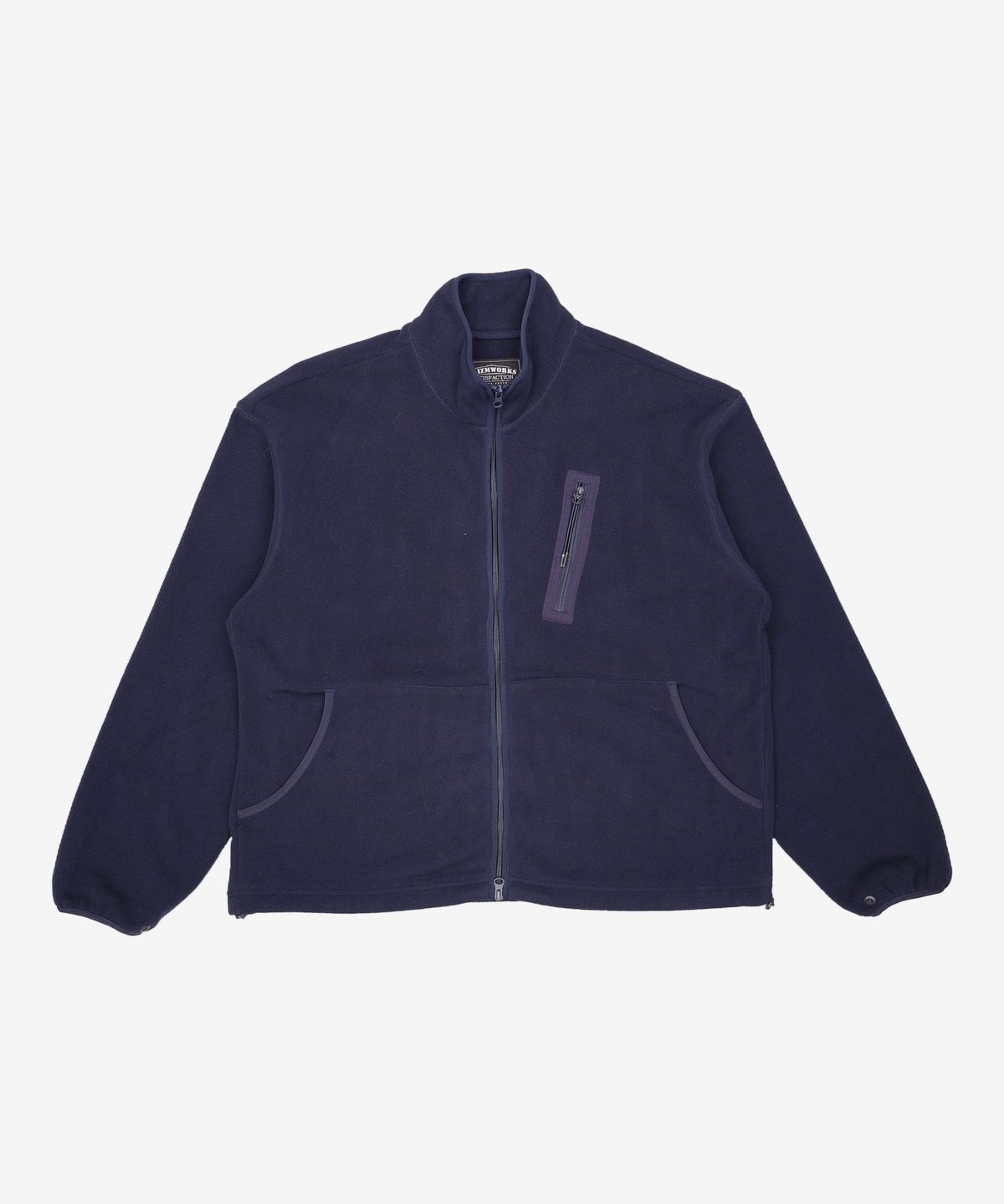프리즘웍스(FRIZMWORKS) FLEECE ZIP UP JACKET _ NAVY M