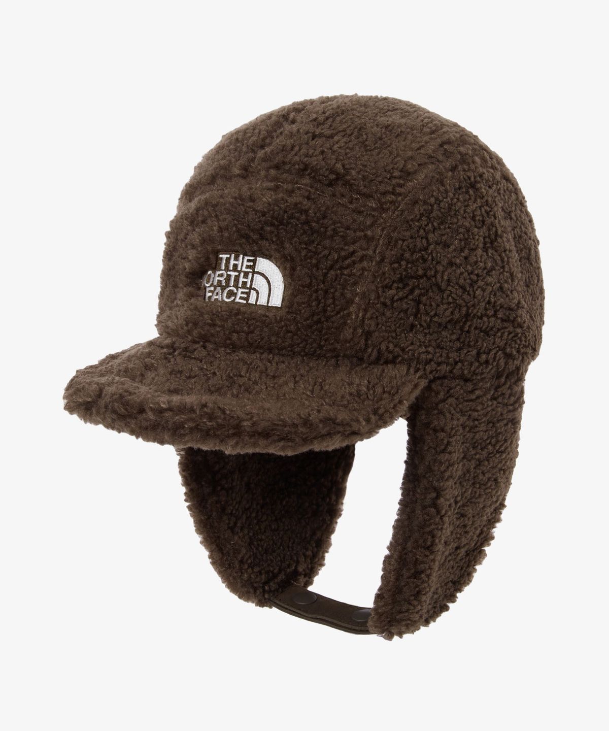 노스페이스(THE NORTH FACE) NE3CS57C 플러피 이어머프 캠프 캡 COFFEE BROWN