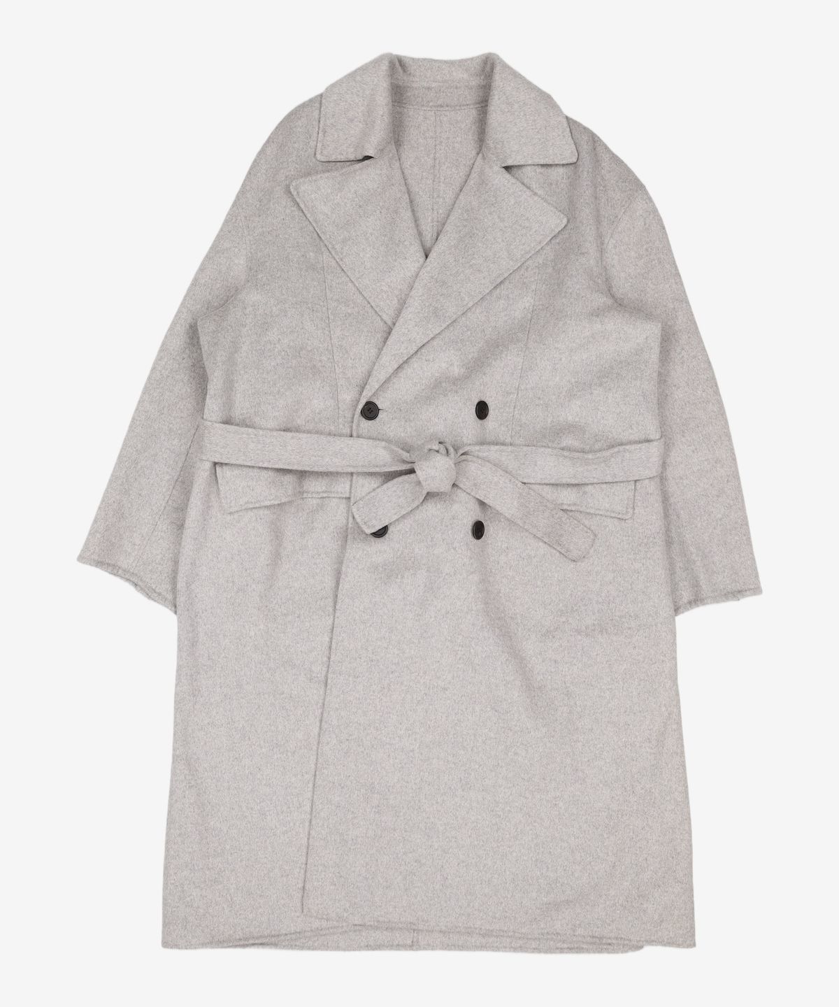 메종미네드(MAISON MINED) HANDMADE OVERSIZED DOUBLE COAT GREY S