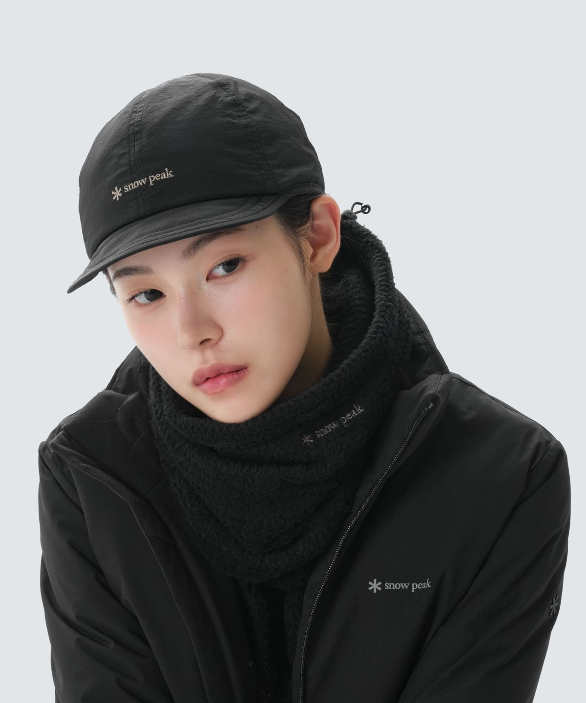 스노우피크 어패럴(SNOWPEAK APPAREL) 폴라텍 알파 버프 (S26WUTWA05) Black
