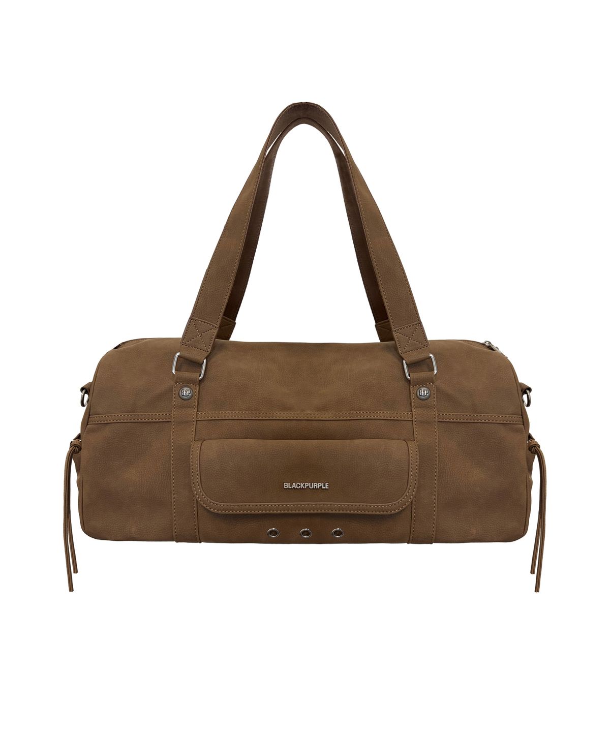 블랙 퍼플(BLACK PURPLE) 모리슨 보스턴 백_브라운 Morrison Boston Bag_Brown