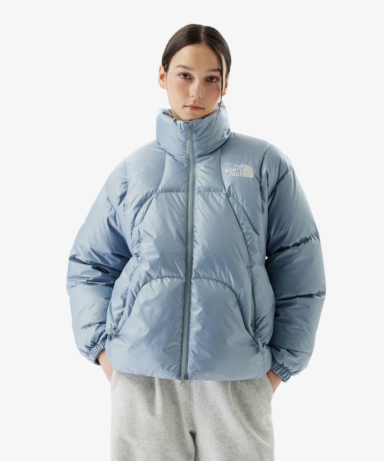 NJ1DS64K 칼론 EX 다운 자켓 (RDS) GRAYISH BLUE
