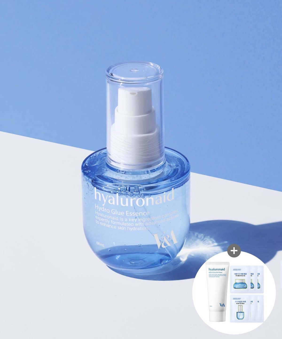 브이앤에이 뷰티(V&A BEAUTY) [속건조해결] 하이드로 수분 에센스 기획세트 68ml+크림50ml (+3일 체험분)