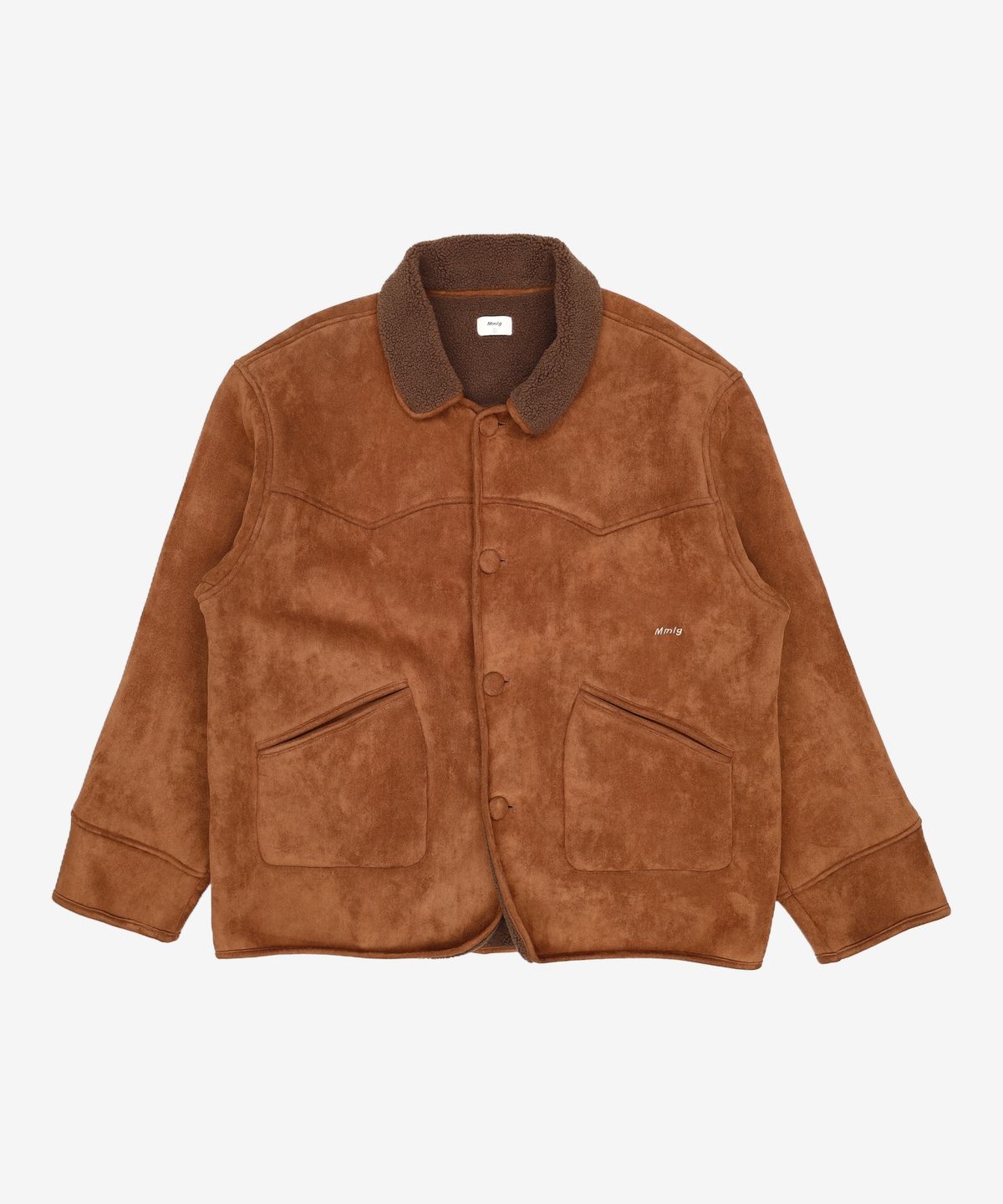 엠엠엘지(MMLG) [Mmlg] SHEARING JACKET (BROWN) L
