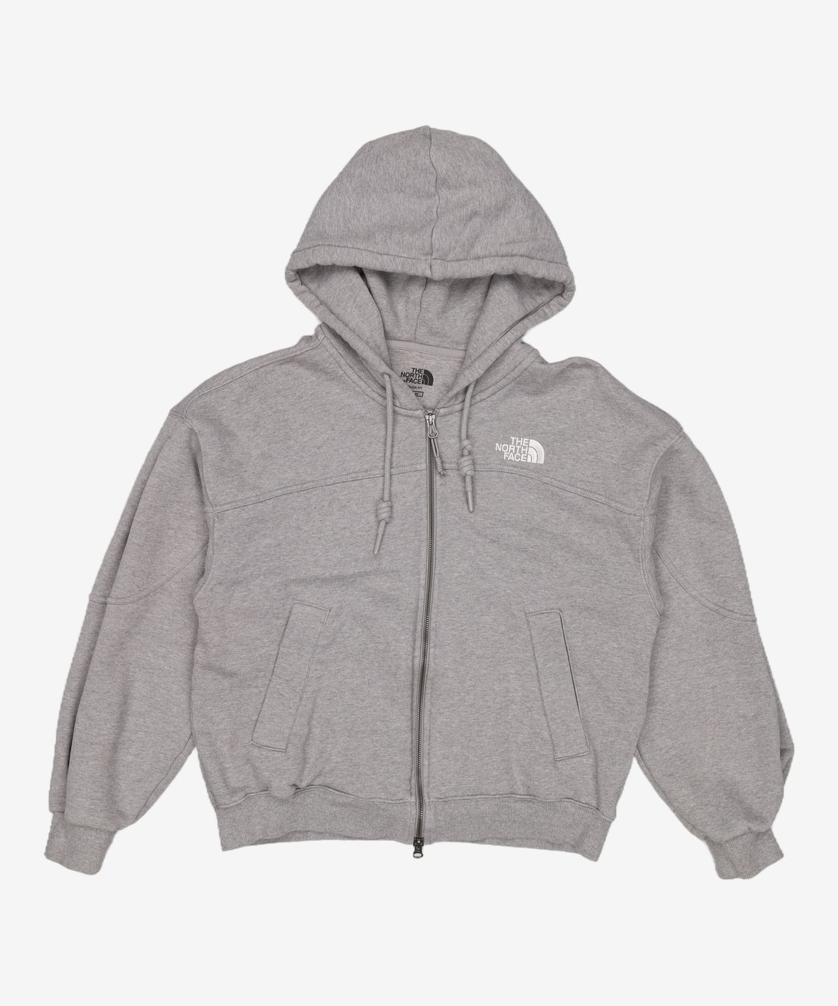 노스페이스(THE NORTH FACE) NJ5JR50J 화이트라벨 데이오프 후드 집업 HEATHER GRAY 90