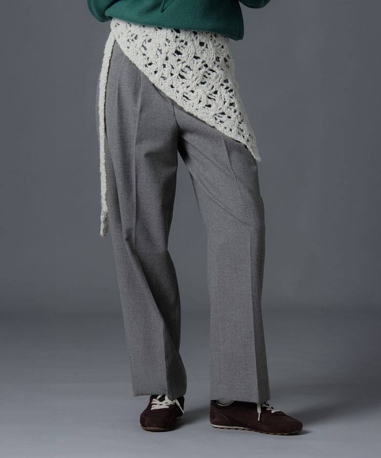 Sof Straight Slacks (Gray)