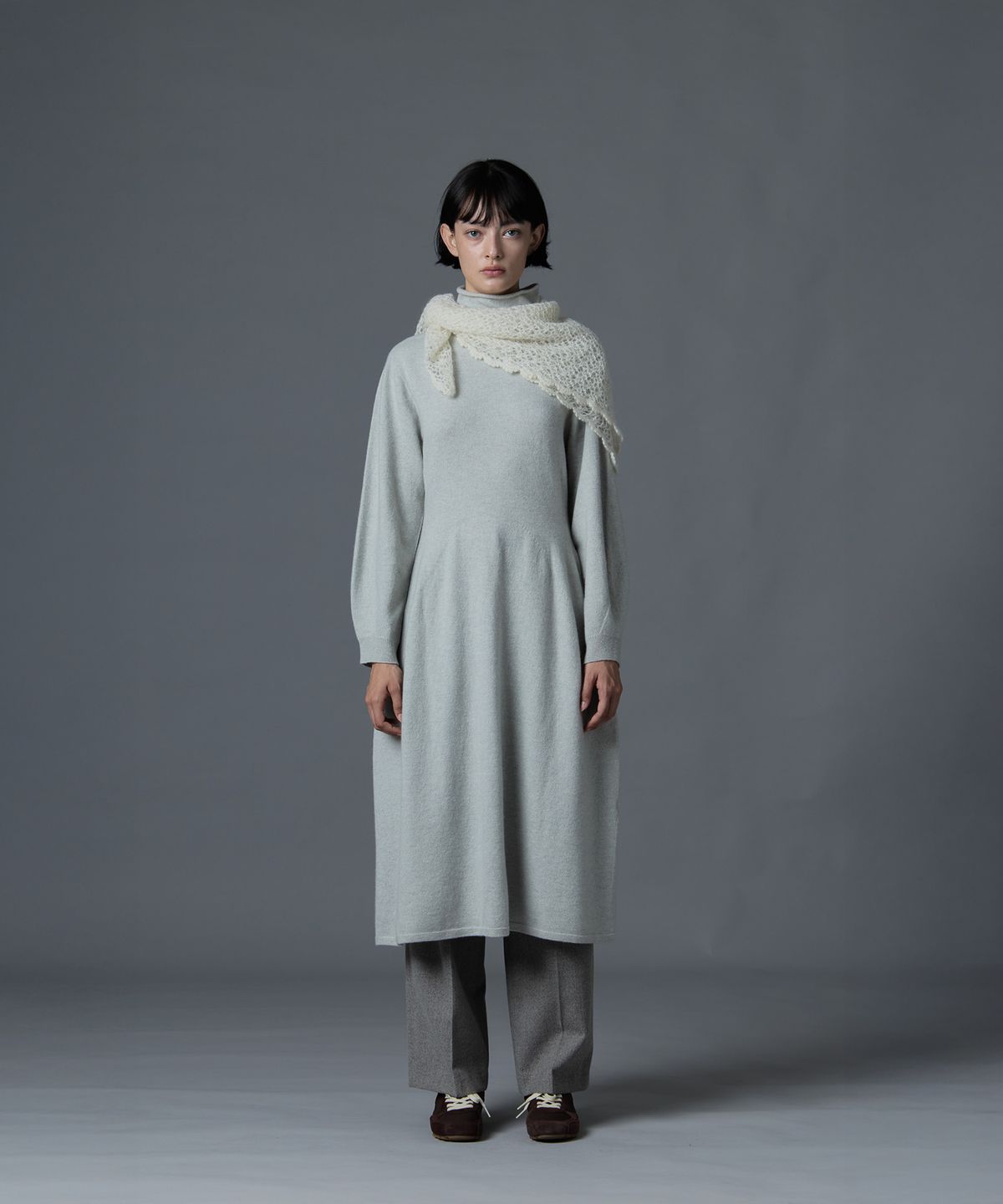 더밀루이(THEMILUI) Wholegarment Dress (Powder Blue)