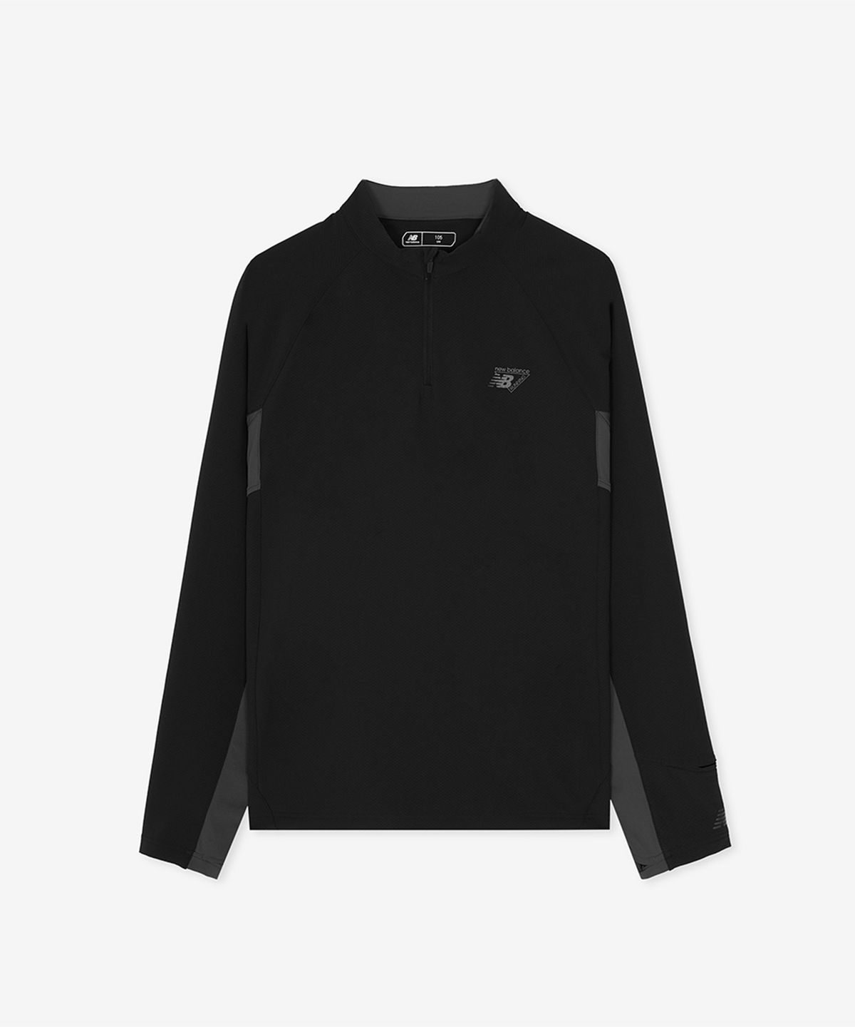 뉴발란스(NEW BALANCE) NBMDG45903 / UNI RC 하이브리드 스탠넥 베이스레이어 (BLACK)